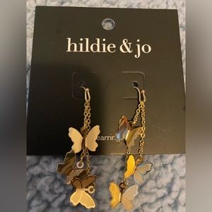 Butterfly Gold Earrings